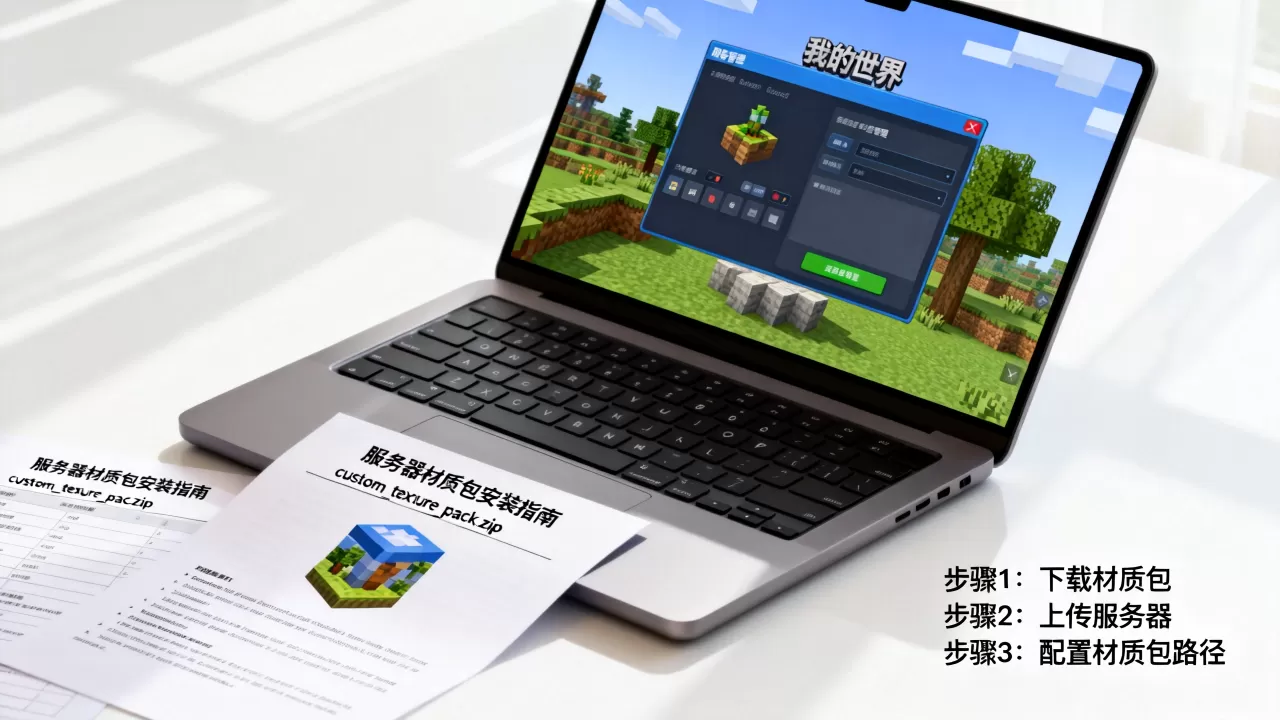 我的世界自定义材质包怎么安装到服务器,具体步骤是什么 我的世界自定义材质包怎么安装到服务器,具体步骤是什么