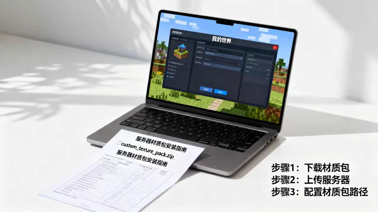 我的世界自定义材质包怎么安装到服务器,具体步骤是什么 我的世界自定义材质包怎么安装到服务器,具体步骤是什么