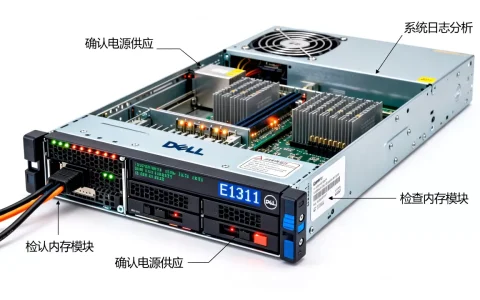 戴尔服务器错误代码E1311怎么解决，E1311报错原因？