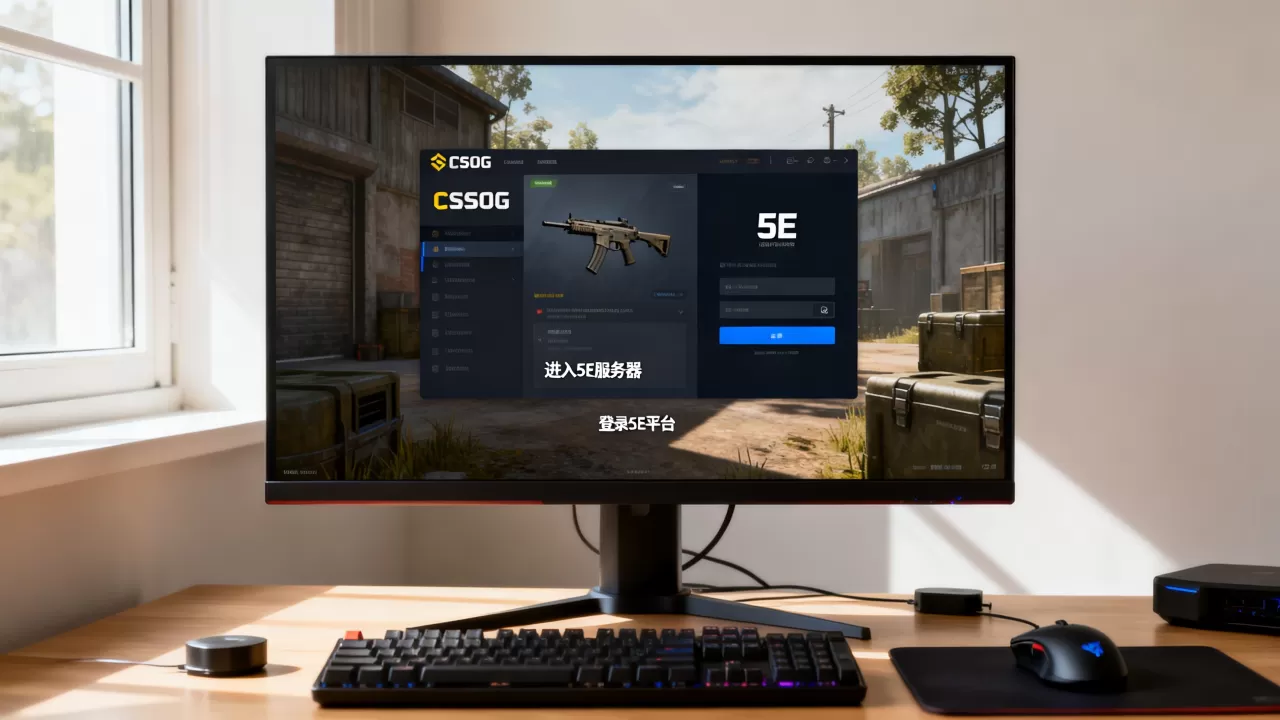 CSGO怎么在游戏里进入5E服务器,5E平台怎么进入游戏? CSGO怎么在游戏里进入5E服务器,5E平台怎么进入游戏?