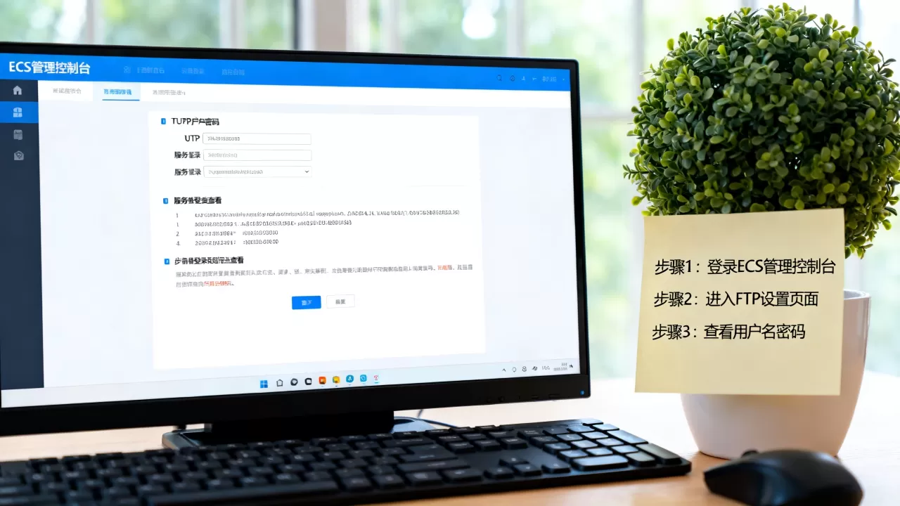 如何查看ECS的FTP用户名密码?服务器登录信息在哪查? 如何查看ECS的FTP用户名密码?服务器登录信息在哪查?