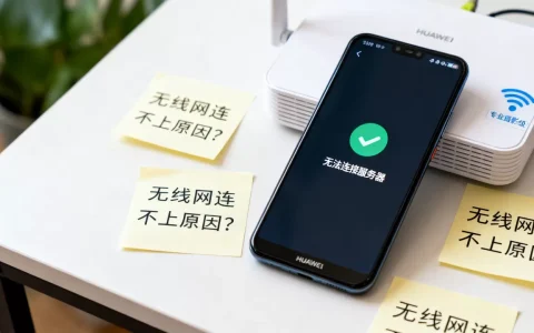 华为手机无线网无法连接服务器怎么回事，连不上网络是什么原因？
