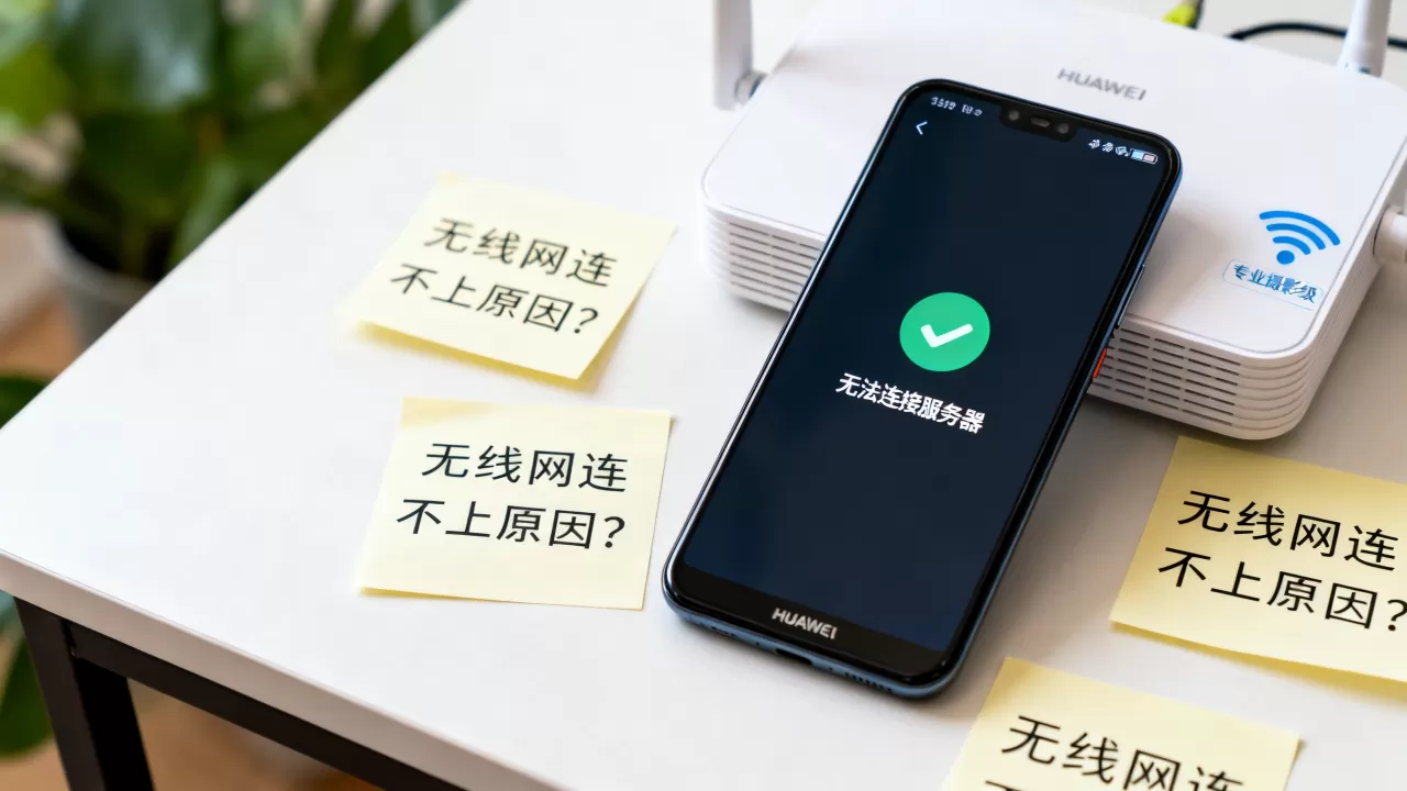 华为手机无线网无法连接服务器怎么回事,连不上网络是什么原因? 华为手机无线网无法连接服务器怎么回事,连不上网络是什么原因?