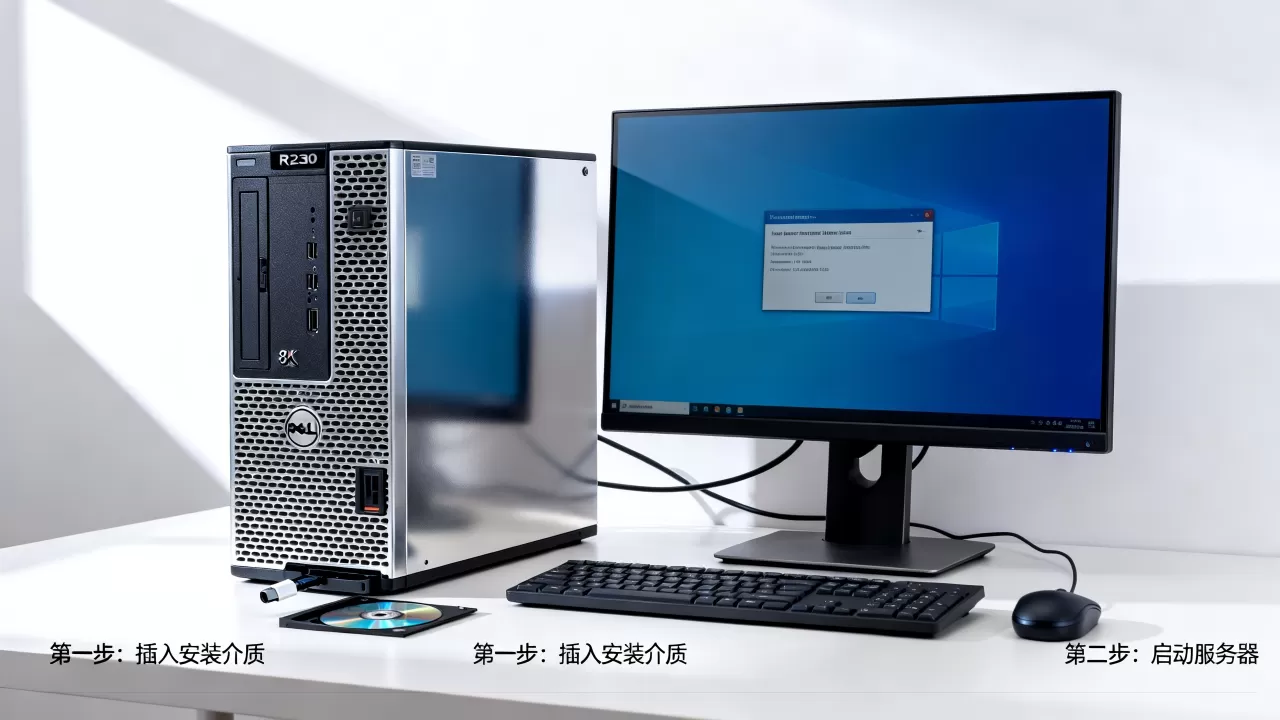 戴尔r230服务器如何安装系统,安装步骤是什么? 戴尔r230服务器如何安装系统,安装步骤是什么?