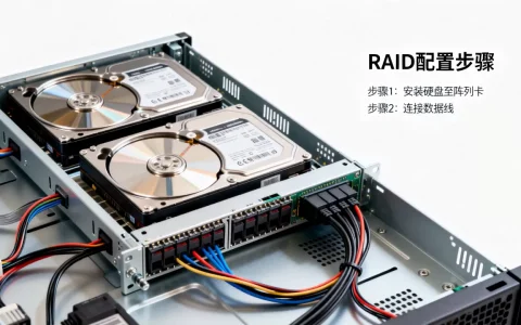 服务器两块硬盘如何做RAID，磁盘阵列怎么配置？