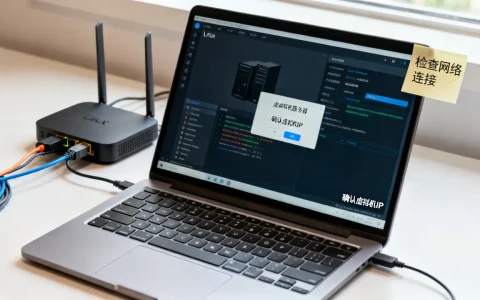 电脑怎么连接虚拟机linux服务器,连接不上怎么办？
