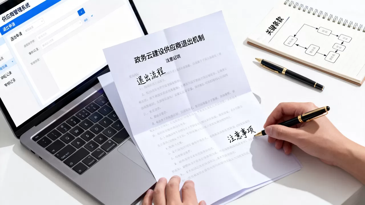 政务云建设供应商退出机制到底怎么写?,需要注意什么 政务云建设供应商退出机制到底怎么写?,需要注意什么