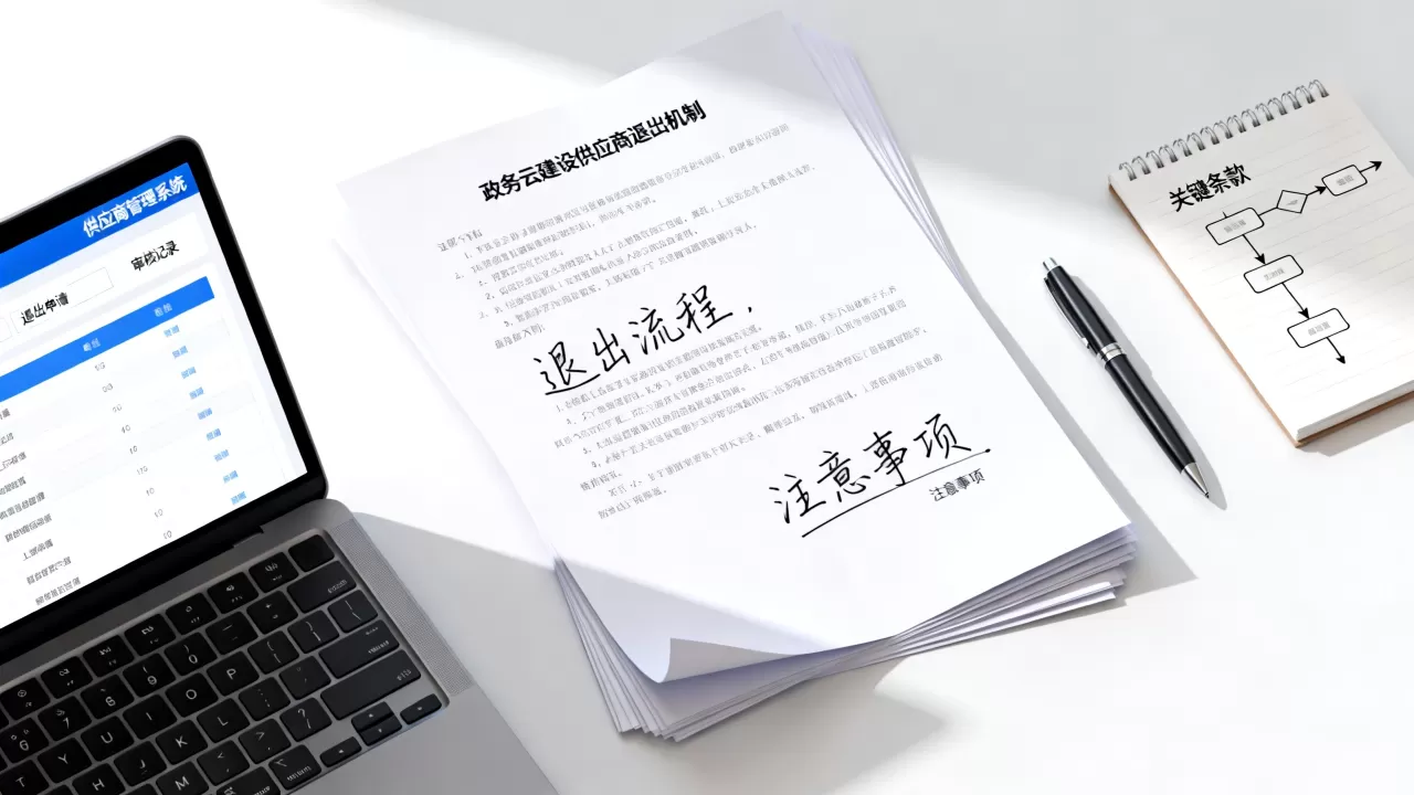 政务云建设供应商退出机制到底怎么写?,需要注意什么 政务云建设供应商退出机制到底怎么写?,需要注意什么