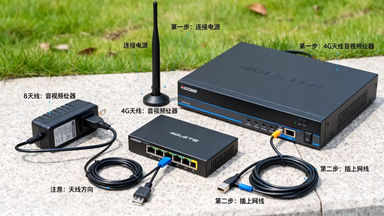 4g无线音视频服务器如何安装?,安装过程中需要注意哪些细节? 4g无线音视频服务器如何安装?,安装过程中需要注意哪些细节?