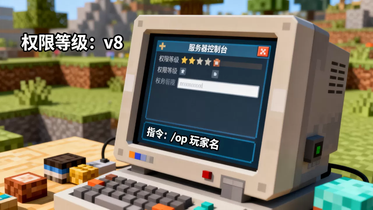 我的世界服务器怎么加v8?,我的世界服务器怎么给玩家权限? 我的世界服务器怎么加v8?,我的世界服务器怎么给玩家权限?