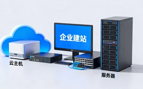 云主机和服务器有什么区别，企业建站选哪个好？