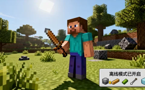 2k18不连服务器怎么玩MC，离线模式能玩吗？