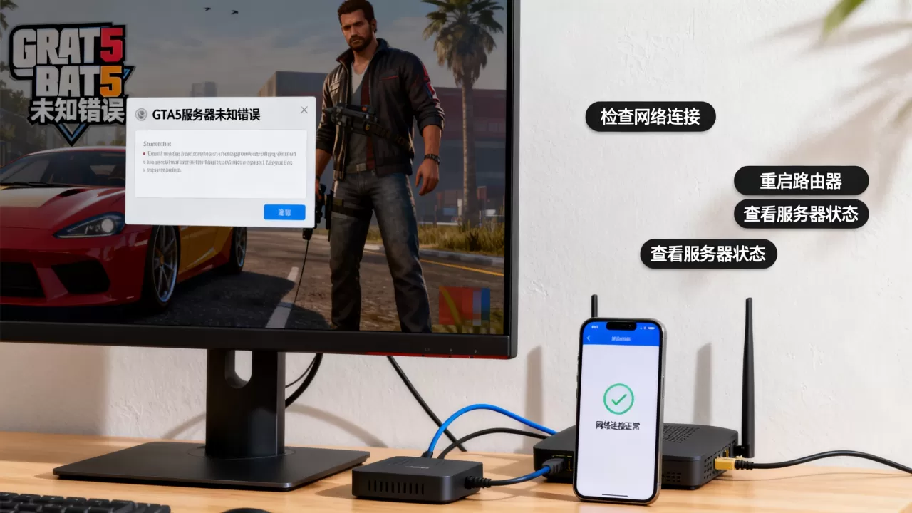 GTA5服务器未知错误怎么解决,常见原因有哪些? GTA5服务器未知错误怎么解决,常见原因有哪些?