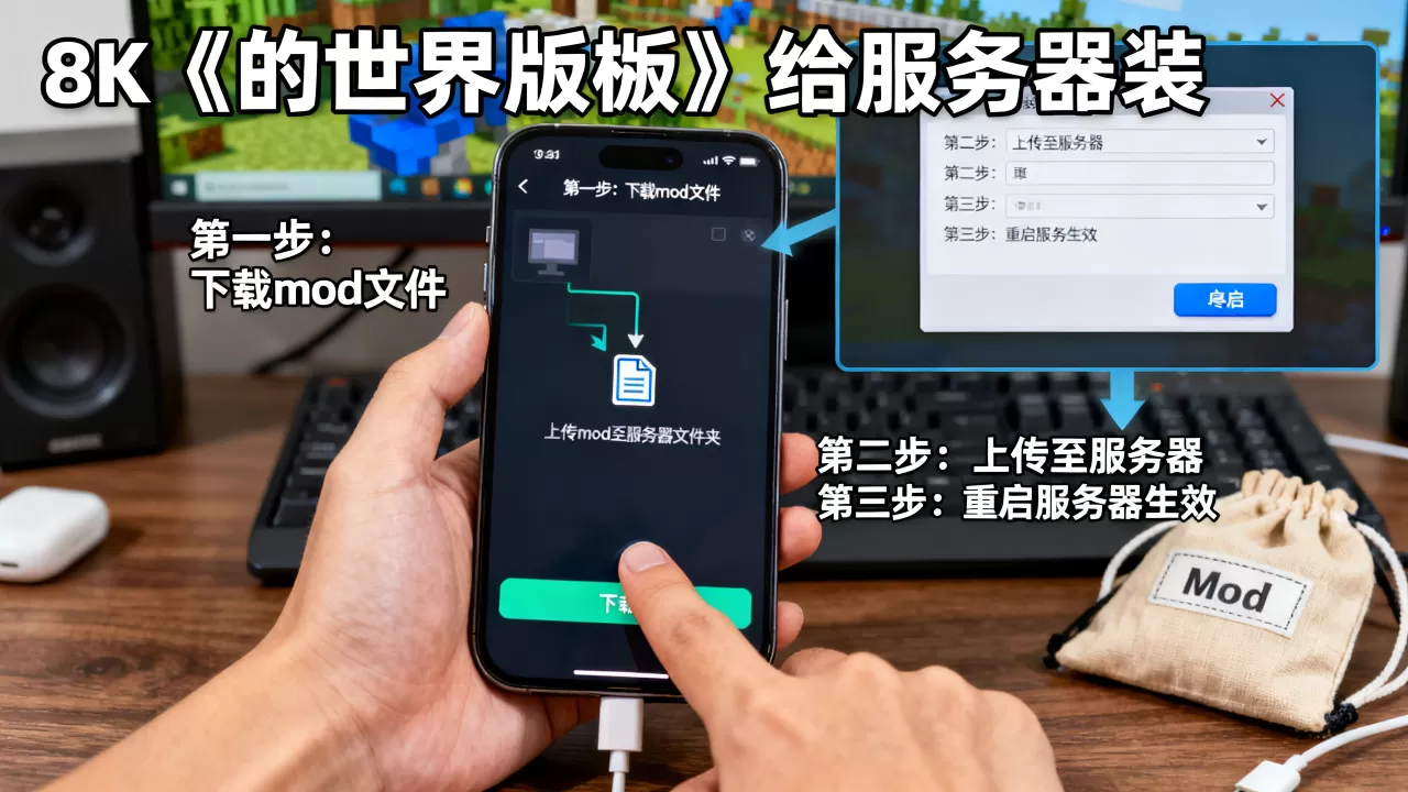 我的世界手机版怎么给服务器装mod,详细步骤有哪些? 我的世界手机版怎么给服务器装mod,详细步骤有哪些?