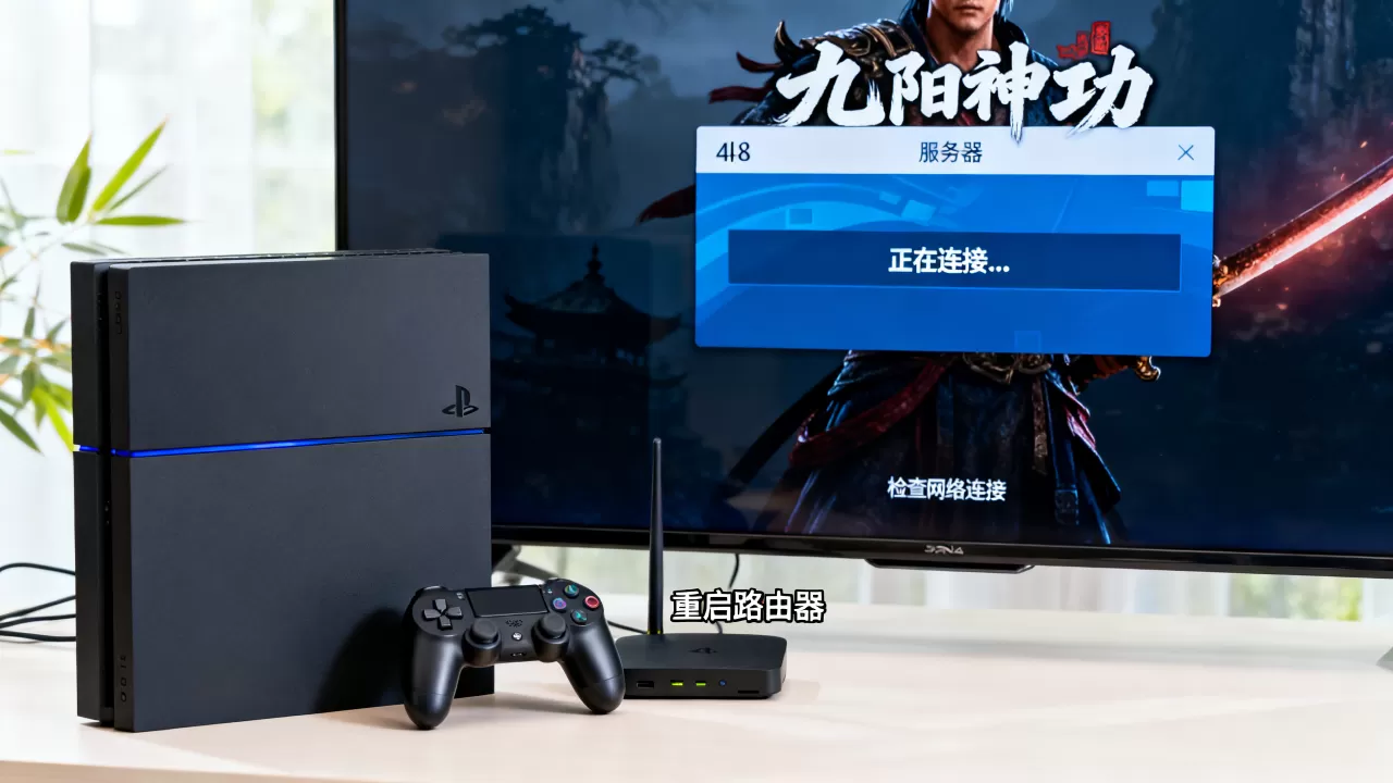 PS4九阳神功怎么连服务器,连不上怎么办 PS4九阳神功怎么连服务器,连不上怎么办