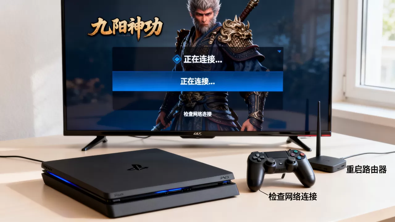 PS4九阳神功怎么连服务器,连不上怎么办 PS4九阳神功怎么连服务器,连不上怎么办