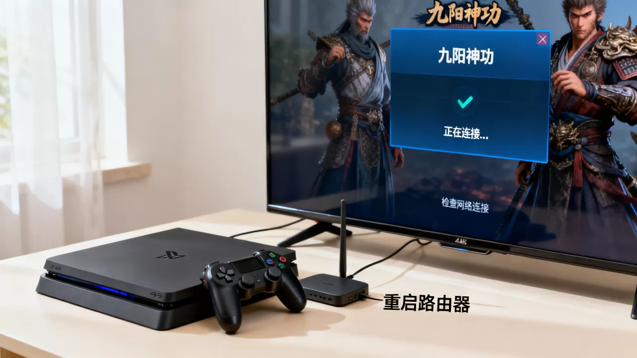 PS4九阳神功怎么连服务器,连不上怎么办 PS4九阳神功怎么连服务器,连不上怎么办