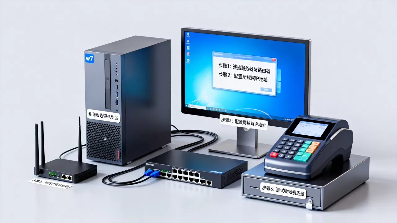 w7收银局域网怎么建服务器,收银系统局域网服务器怎么设置? w7收银局域网怎么建服务器,收银系统局域网服务器怎么设置?