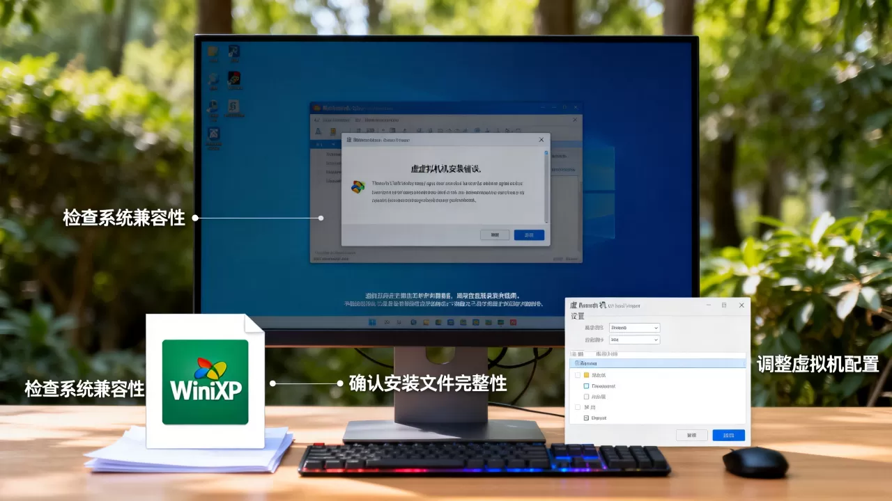虚拟机XP安装失败怎么办?WinXP虚拟机安装失败怎么解决? 虚拟机XP安装失败怎么办?WinXP虚拟机安装失败怎么解决?