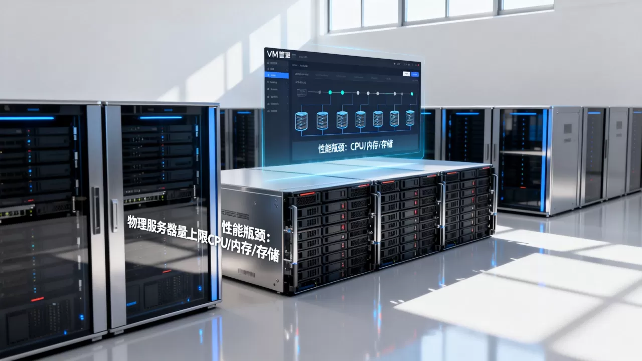 VM到底能管理多少台物理服务器?,性能瓶颈有哪些 VM到底能管理多少台物理服务器?,性能瓶颈有哪些