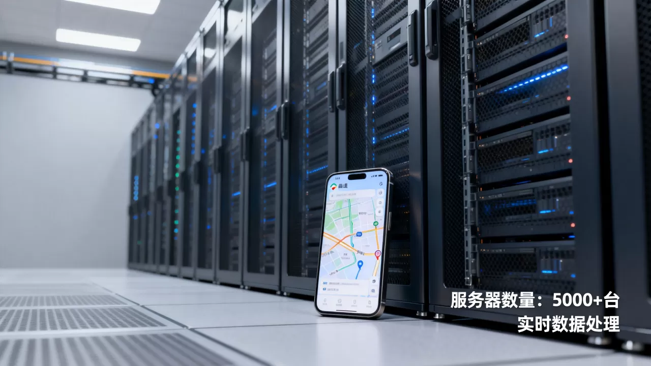 高德地图到底有多少台服务器?,为什么导航不卡顿? 高德地图到底有多少台服务器?,为什么导航不卡顿?