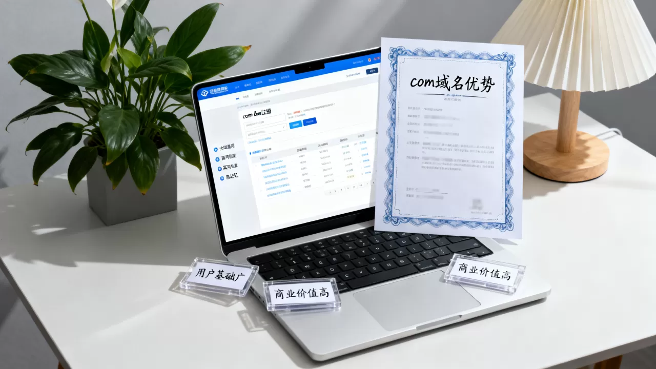 顶级域名中.com域名为何最受欢迎?com域名注册有哪些优势? 顶级域名中.com域名为何最受欢迎?com域名注册有哪些优势?