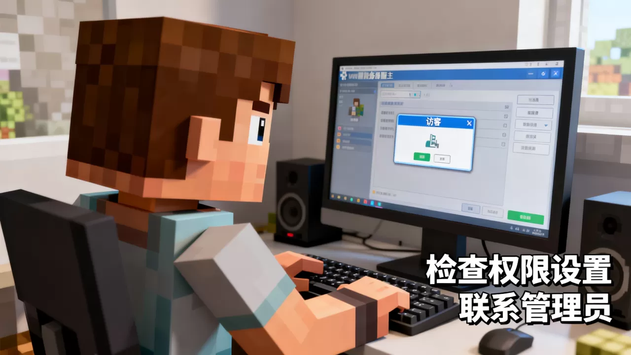 mc服务器服主突然变成访客了怎么办,怎么恢复权限? mc服务器服主突然变成访客了怎么办,怎么恢复权限?