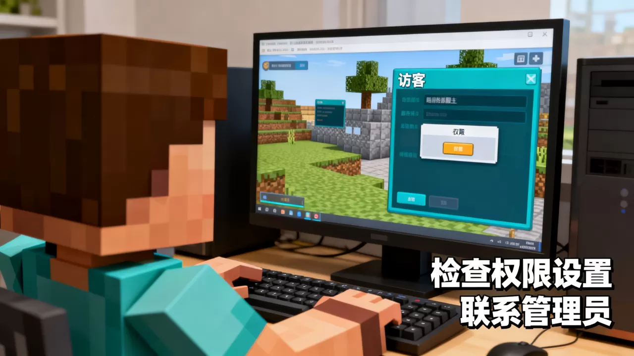 mc服务器服主突然变成访客了怎么办,怎么恢复权限? mc服务器服主突然变成访客了怎么办,怎么恢复权限?