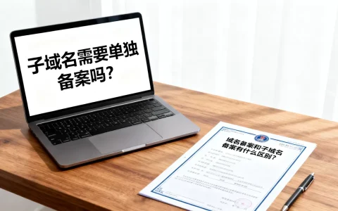 子域名需要单独备案吗？域名备案和子域名备案有什么区别？