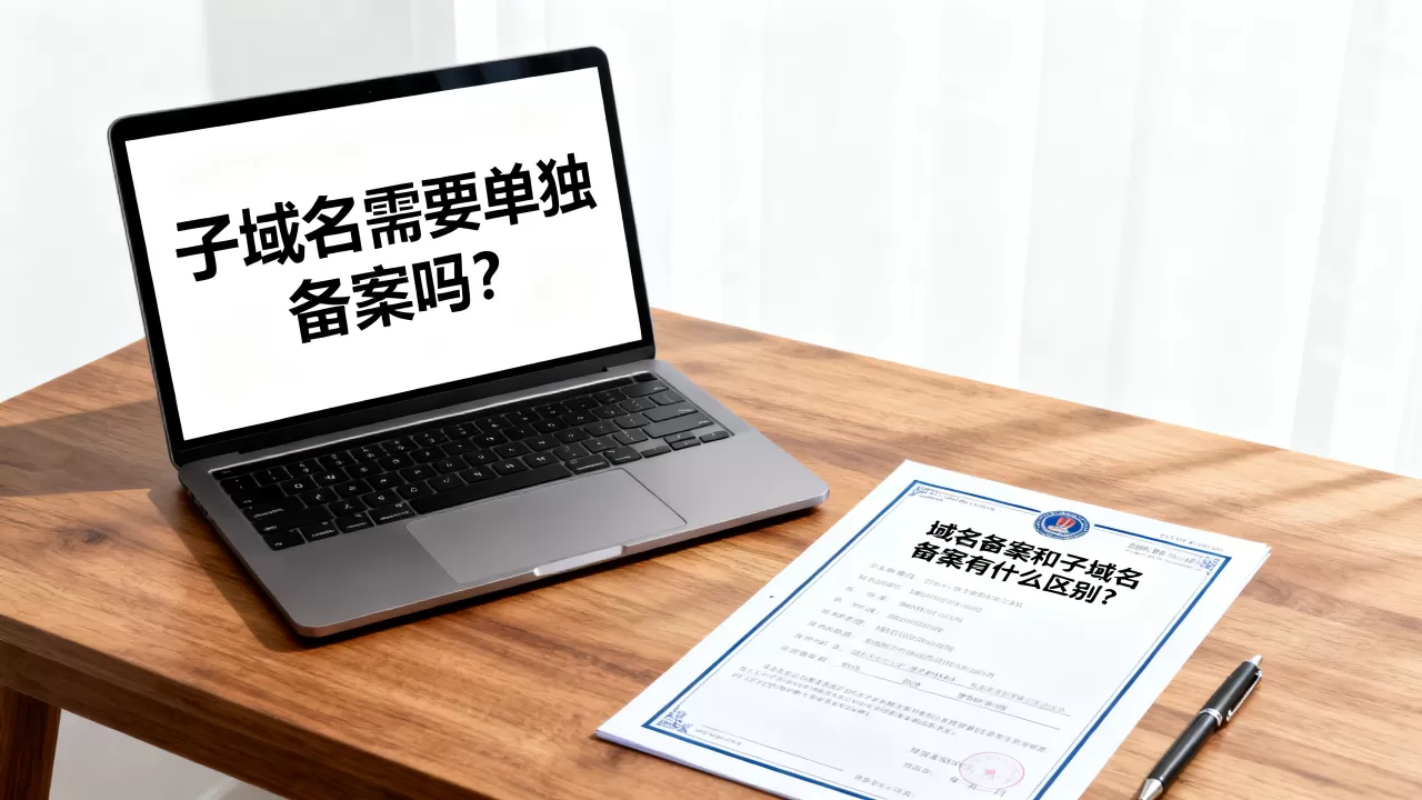 子域名需要单独备案吗?域名备案和子域名备案有什么区别? 子域名需要单独备案吗?域名备案和子域名备案有什么区别?