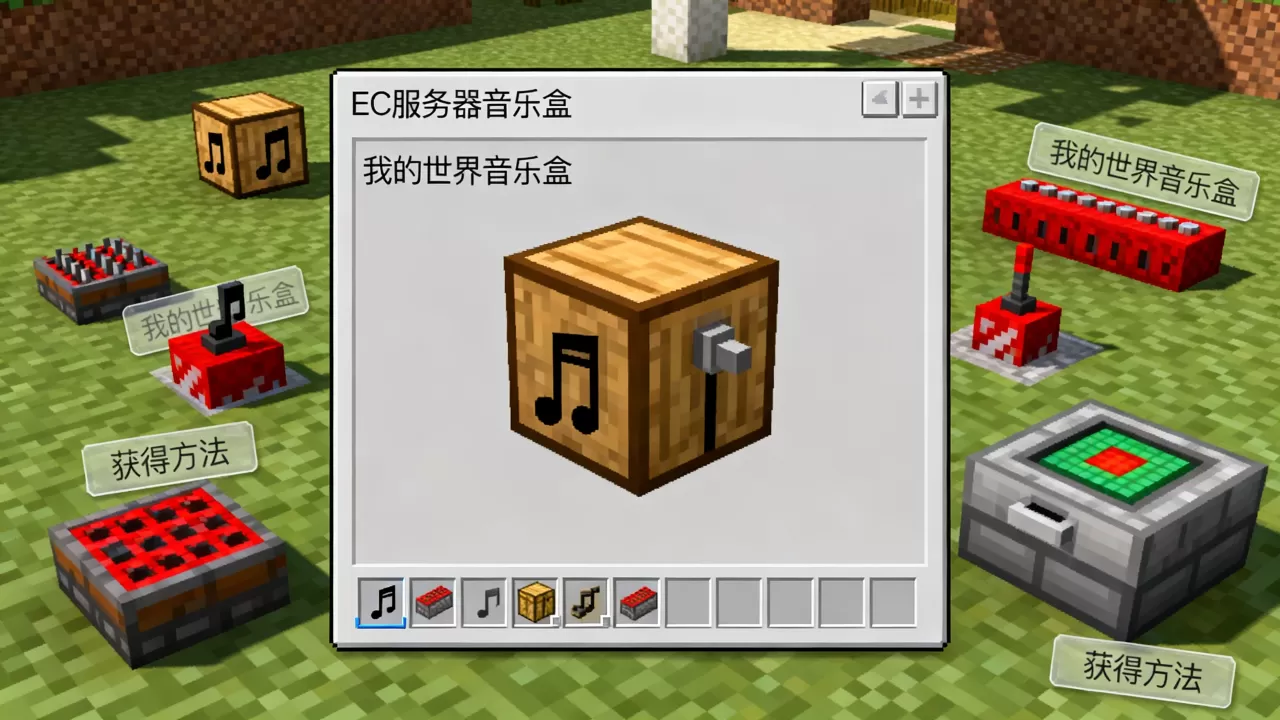 网易版EC服务器音乐盒如何获得,我的世界音乐盒怎么获得? 网易版EC服务器音乐盒如何获得,我的世界音乐盒怎么获得?