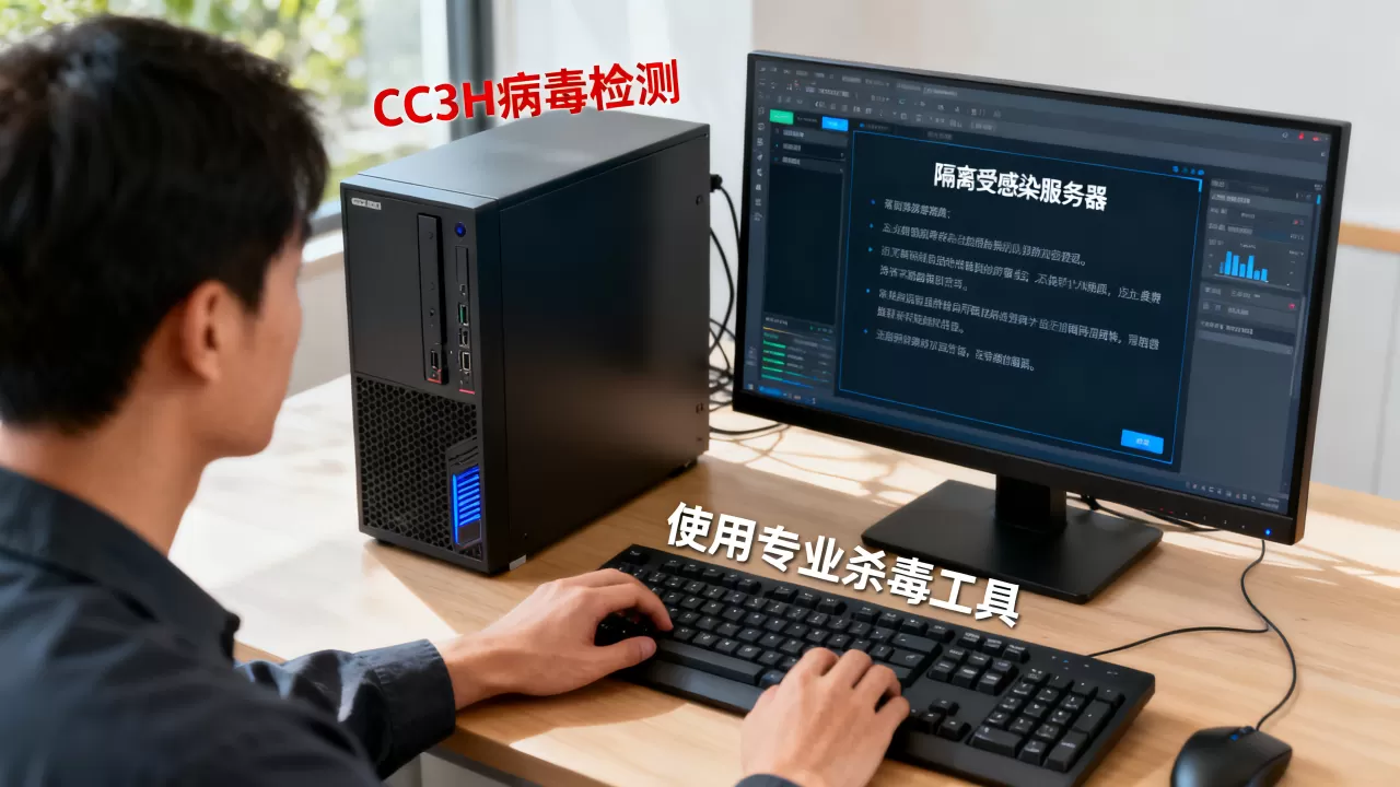 服务器中了CC3H病毒怎么办,CC3H病毒清除步骤有哪些? 服务器中了CC3H病毒怎么办,CC3H病毒清除步骤有哪些?