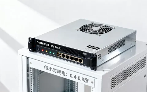 1U服务器功率有多少瓦，一台1U服务器耗电多少瓦？