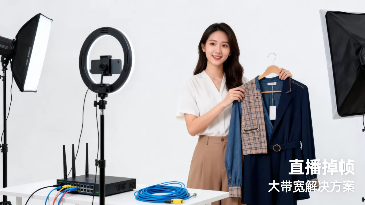 广州服装直播掉帧怎么办,租大带宽能解决吗? 广州服装直播掉帧怎么办,租大带宽能解决吗?