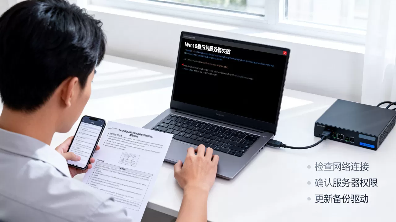 Win10备份到服务器失败咋办,win10备份失败怎么解决? Win10备份到服务器失败咋办,win10备份失败怎么解决?