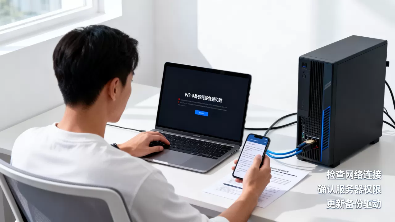 Win10备份到服务器失败咋办,win10备份失败怎么解决? Win10备份到服务器失败咋办,win10备份失败怎么解决?