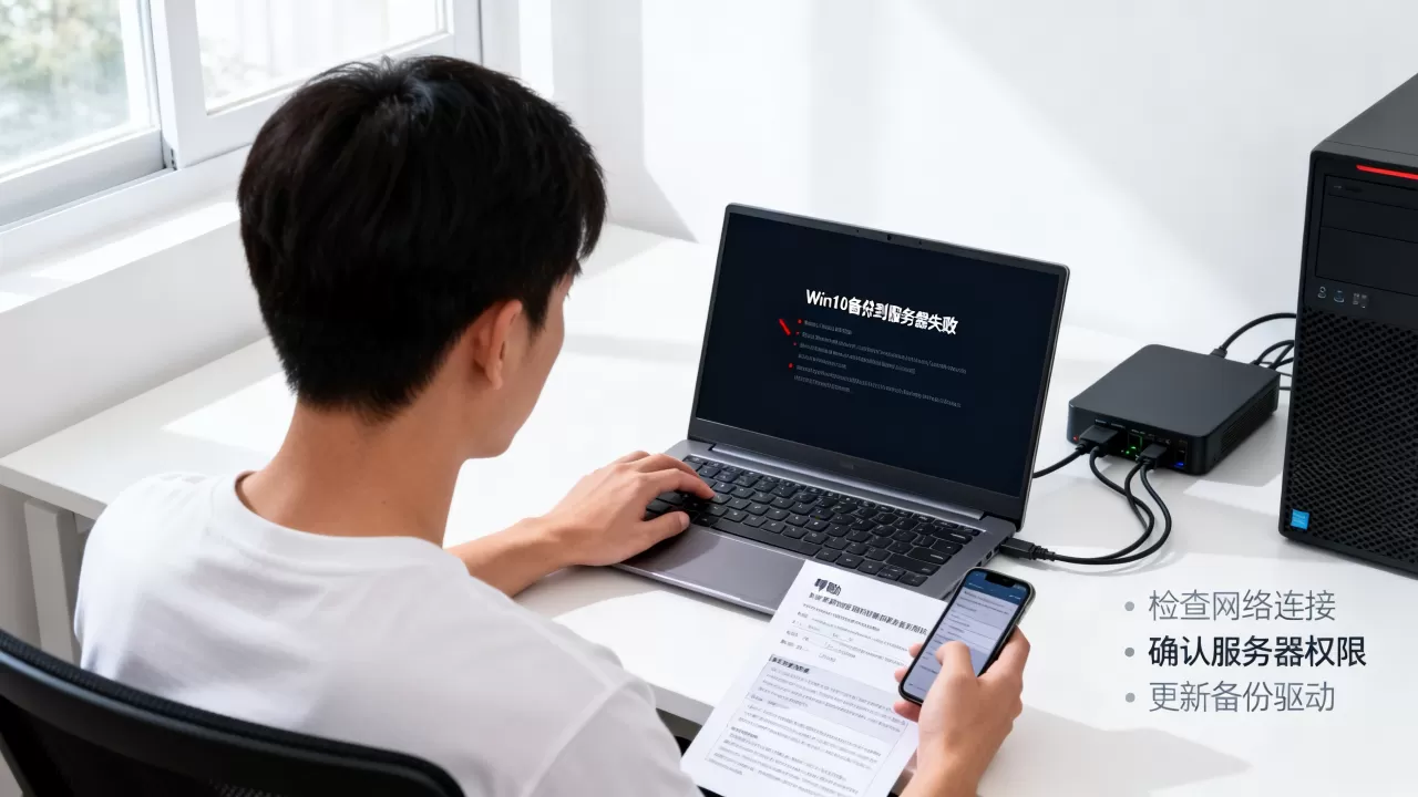 Win10备份到服务器失败咋办,win10备份失败怎么解决? Win10备份到服务器失败咋办,win10备份失败怎么解决?