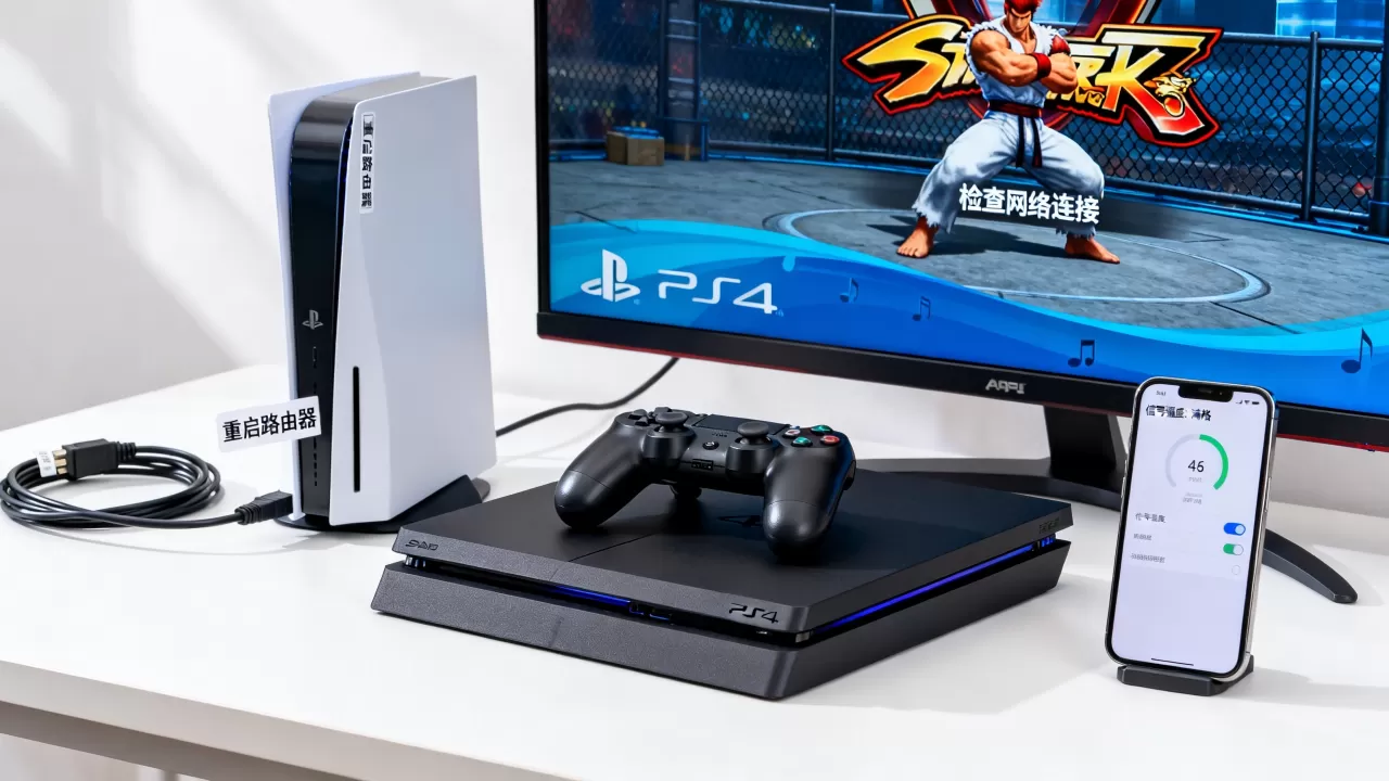 PS4街霸5网络服务器怎么用,街霸5联机服务器连不上怎么办? PS4街霸5网络服务器怎么用,街霸5联机服务器连不上怎么办?