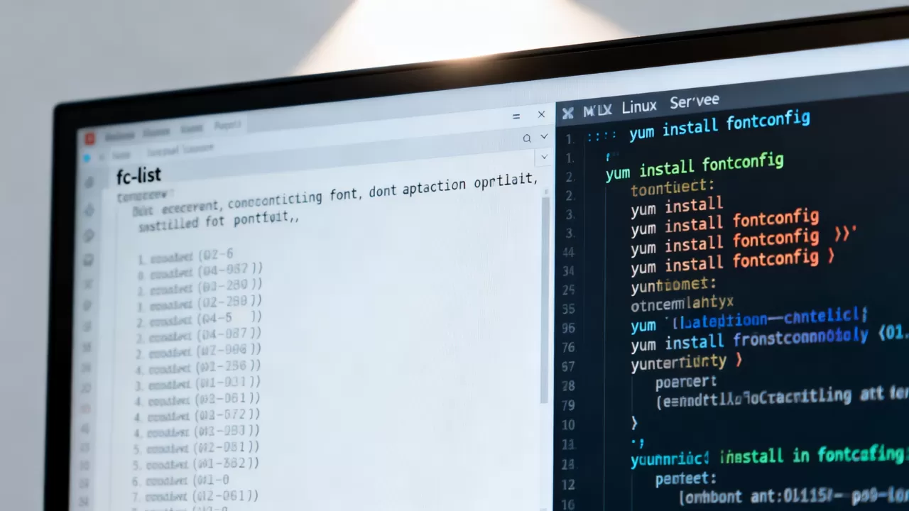 linux服务器怎么查看已安装字体,字体安装命令 linux服务器怎么查看已安装字体,字体安装命令