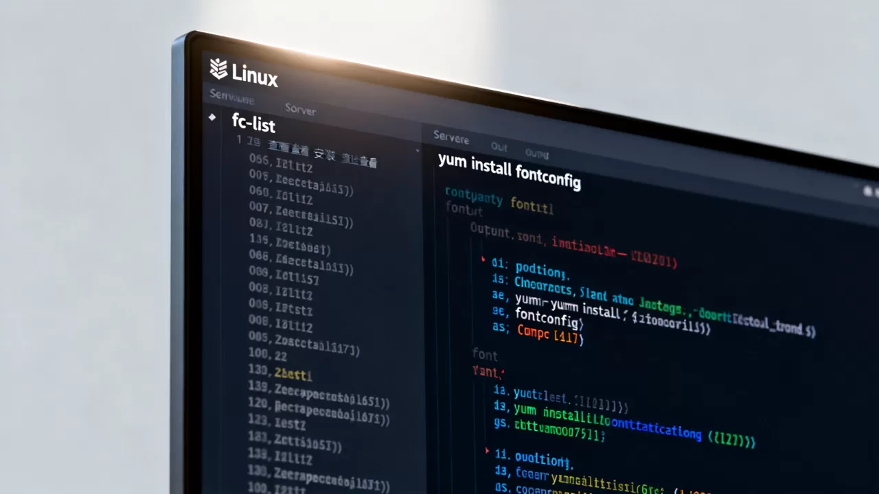 linux服务器怎么查看已安装字体,字体安装命令 linux服务器怎么查看已安装字体,字体安装命令
