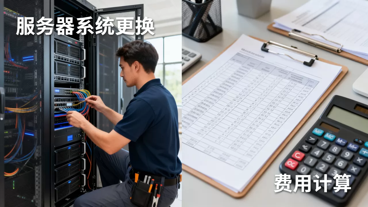 更换服务器系统需要多少钱,服务器系统更换费用怎么算? 更换服务器系统需要多少钱,服务器系统更换费用怎么算?