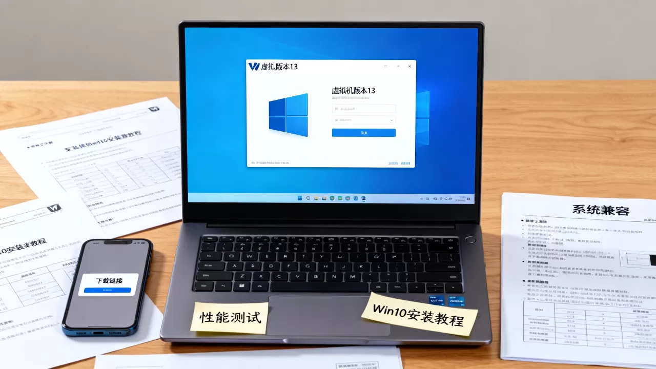 虚拟机版本13下载链接在哪?系统兼容吗?性能怎么样?,Win10安装教程 虚拟机版本13下载链接在哪?系统兼容吗?性能怎么样?,Win10安装教程