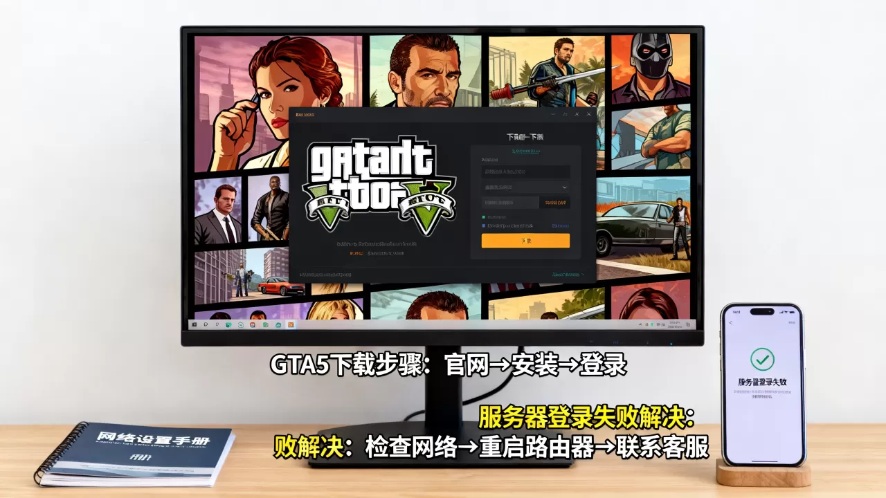 gta5游戏怎么下载,登录不上服务器怎么办? gta5游戏怎么下载,登录不上服务器怎么办?