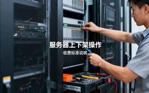 服务器上下架多少钱一次，收费标准是什么