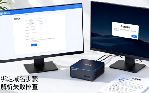 简米云服务器ECS如何绑定域名，域名解析失败怎么办？