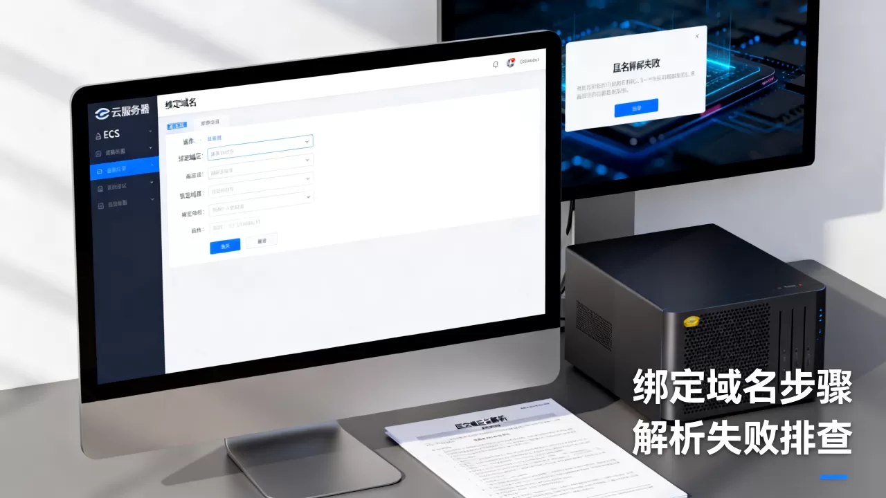 简米云服务器ECS如何绑定域名,域名解析失败怎么办? 简米云服务器ECS如何绑定域名,域名解析失败怎么办?