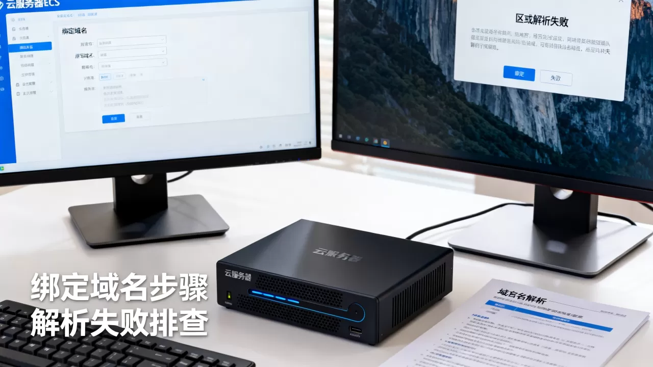 简米云服务器ECS如何绑定域名,域名解析失败怎么办? 简米云服务器ECS如何绑定域名,域名解析失败怎么办?