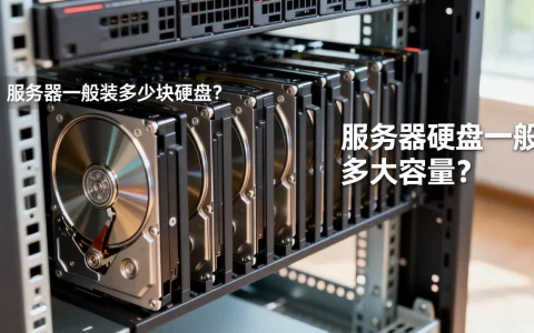 服务器一般装多少块硬盘，服务器硬盘一般多大容量？