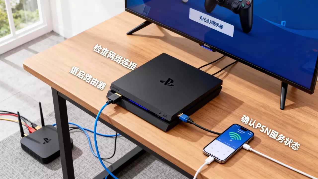 PS4一直连不上服务器怎么办,是什么原因导致的? PS4一直连不上服务器怎么办,是什么原因导致的?