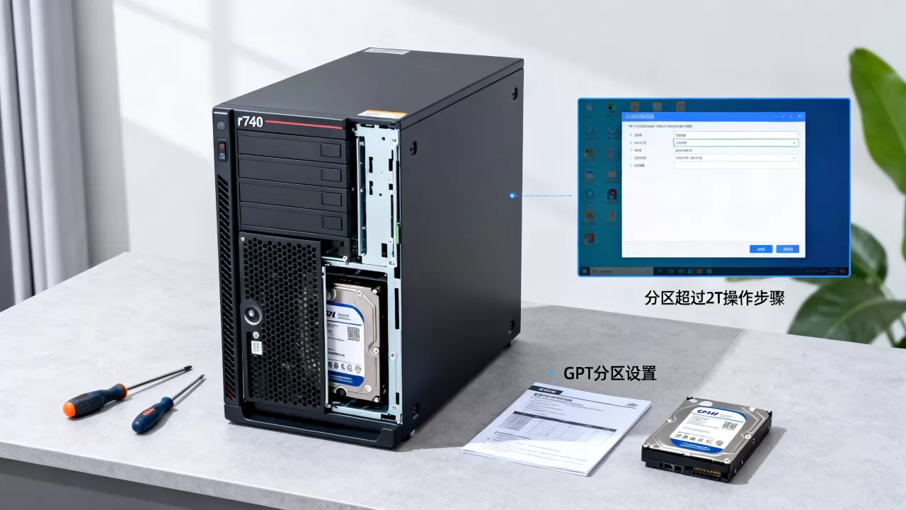 r740服务器分区超过2t怎么操作,GPT分区怎么设置? r740服务器分区超过2t怎么操作,GPT分区怎么设置?